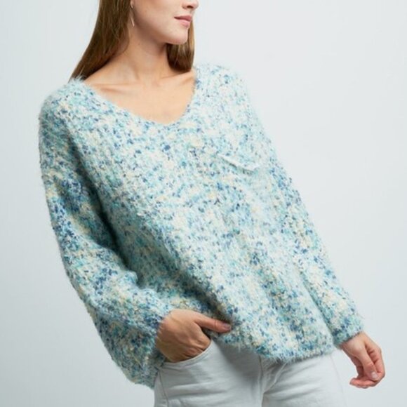 Ultra Soft V-neck Sweater - Picture 1 of 3